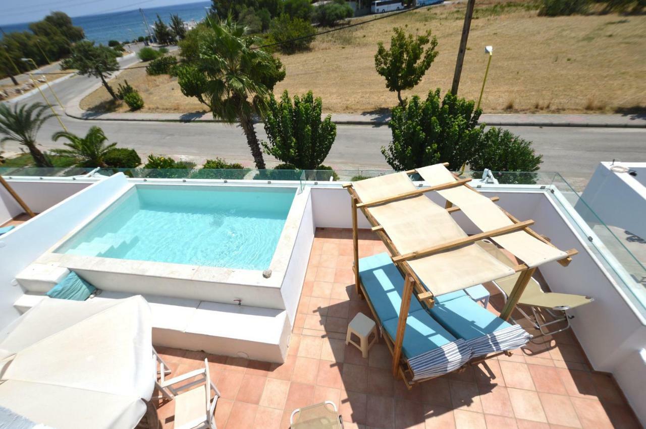 Kathara Bay Apartments Faliráki Kültér fotó